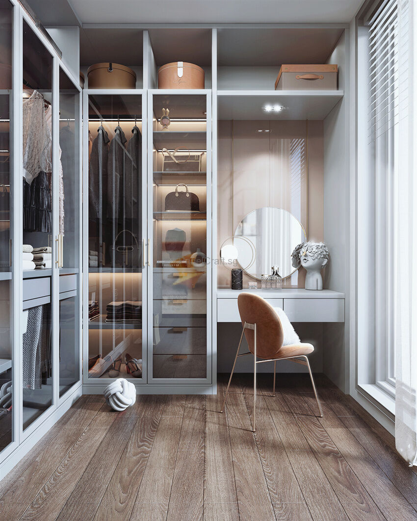 Walk-in wardrobe image 1
