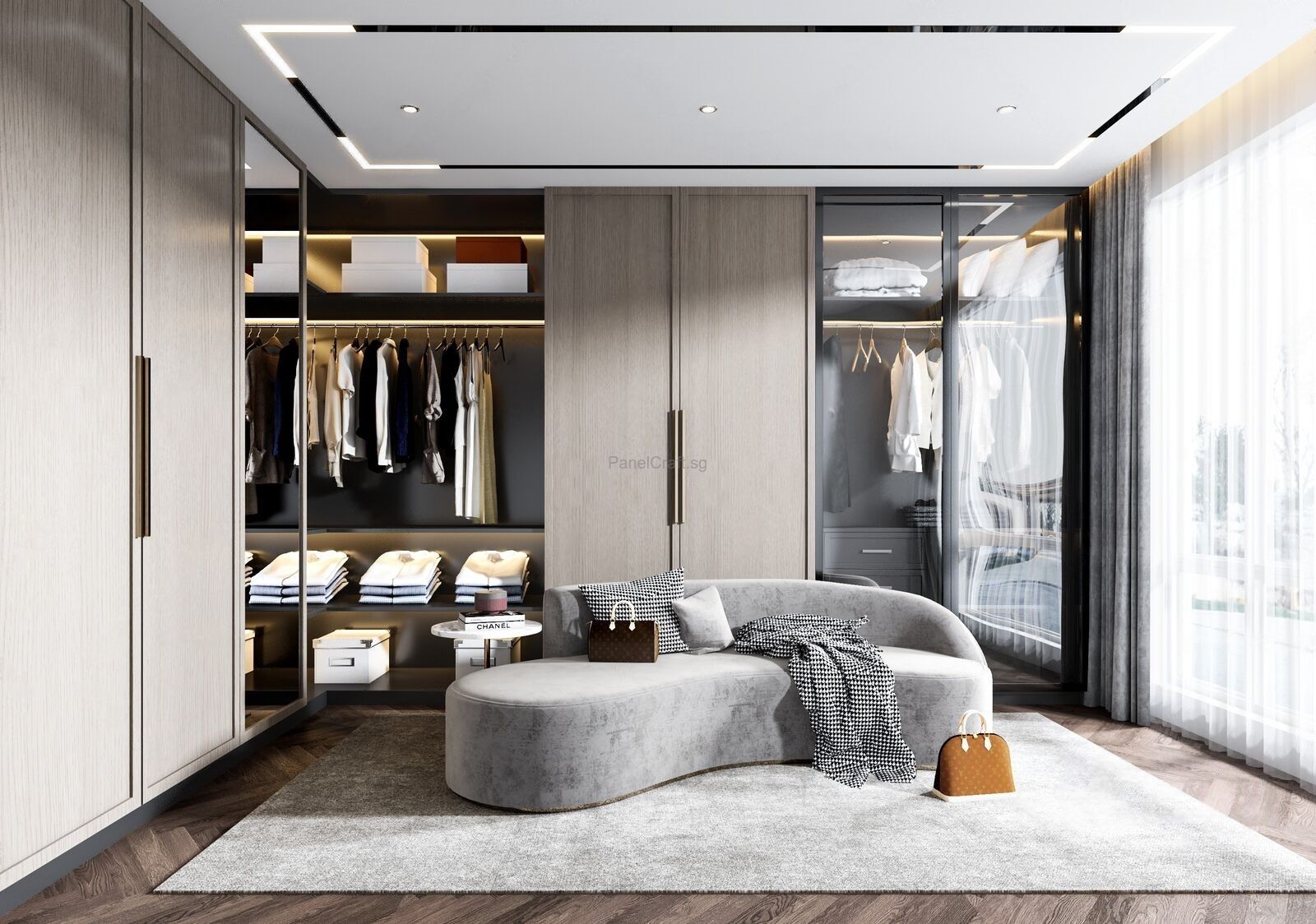 Walk-in wardrobe image 3