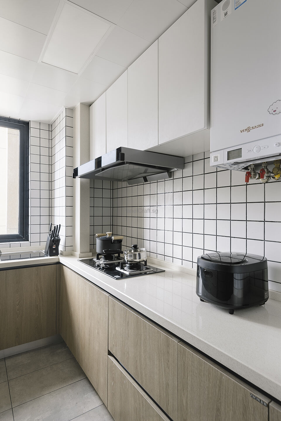 Tiled Backsplash